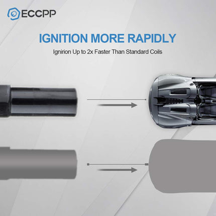 ECCPP New Ignition Coils for 5C1427 UF419 C1434 IC539 2003 2004 2005 2006 Hyundai Elantra Tiburon Tucson Kia Spectra L4 2.0L