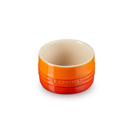 Ramequin en grès Le Creuset à paroi droite, empilable, 200 ml, Volcanic, 70403200900099