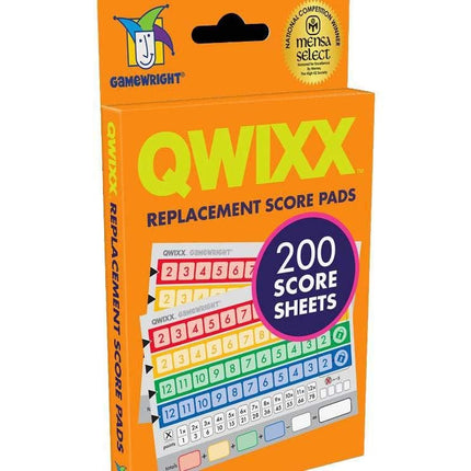 Qwixx, Replacement Score Cards Action Game