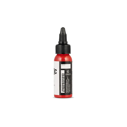Dynamic Fire Red Tattoo Ink Bottle 1oz
