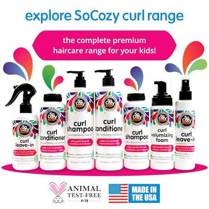 SO COZY SoCozy - Boing Curl Leave in Conditioner Spray for Kids Sweat Pea - 8 fl. oz.