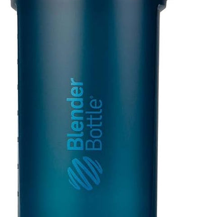 Bouteille Shaker BlenderBottle Classic V2, parfaite pour les boissons protéinées et les boissons avant l'entraînement, 1,3 litre, Bleu Océan