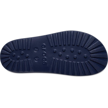 Crocs Unisex-Child Classic Fisherman Sandal, Kids and Toddler Sandals, Navy, 1 UK