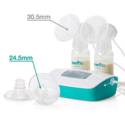 Evenflo Feeding 2 Piece AdvancedFit Flange System, Small
