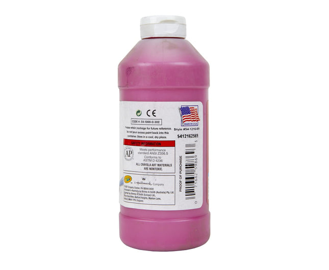 CRAYOLA Binney & Smith (R) Premier Tempera Paint, Magenta