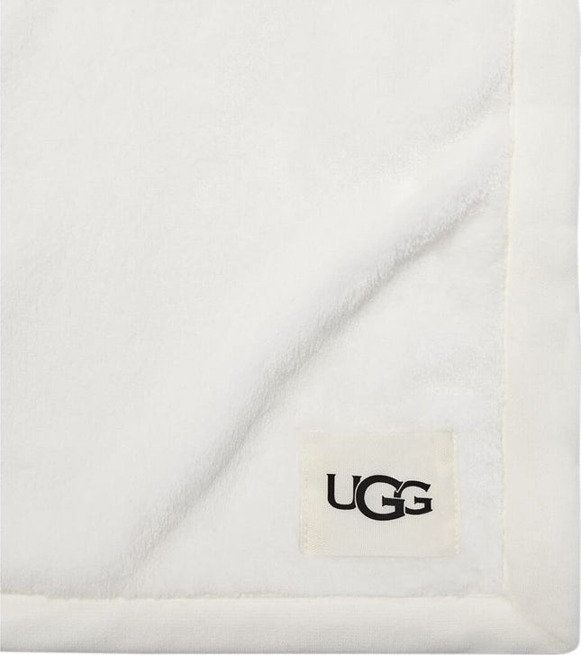 UGG Towel UGG Unisex-Adult's Duffield Throw Ii Blanket, Black Bear Heather, NA, Cream, One Size