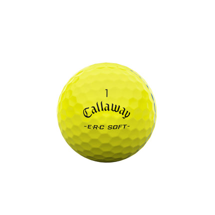 Callaway Golf BL CG ERC Soft YLW 25 TRPTRK 12B PK