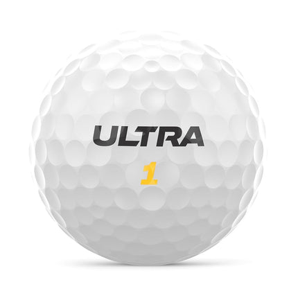 Wilson 23' Ultra Straight Golf Balls - 15 Pack, White