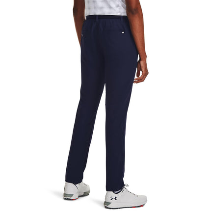 Under Armour Pantalones Entallados para Hombre Drive, (410) Azul Marino Medianoche / Gris Halo, 36W x 34L