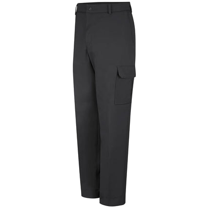 Red Kap Men's Industrial Cargo Pant, Black, 34W x 