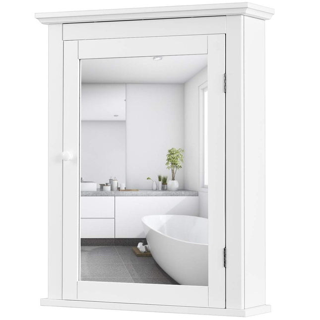 hysache Medicine Cabinet, White