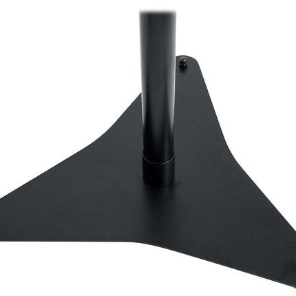 Rockville RVSM5 Pair Studio Monitor Bookshelf Speaker Stands w/Adjustable Height Black