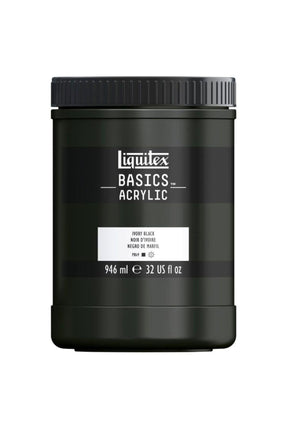 Liquitex BASICS Acrylic Paint, 32-oz Jar, Ivory Bl