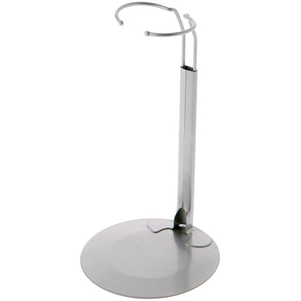 Plymor DSP-70S Silver Adjustable Doll Stand, Pack 
