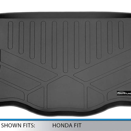MAX LINER Tapis de sol toutes saisons noirs pour Honda Fit 2015-2019