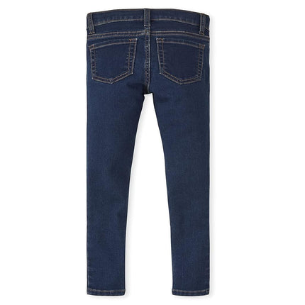 The Children's Place Girls' Denim Jeggings, Dusk Wash, 8