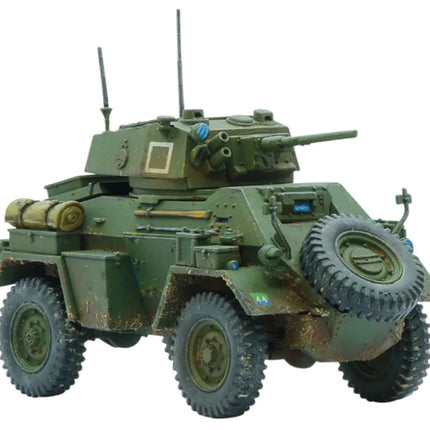 British Army Humber MK II/IV Armoured Car 1:56 Plastic Model Bolt Action