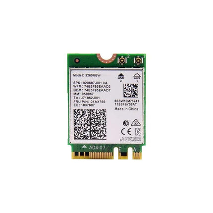 INTEL Wireless-AC 9260 2230 2x2 AC+BT Gigabit vPro