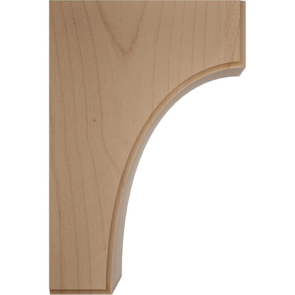 Ekena BKTW04X04X06CVAL 3 1/2" W x 4" D x 6" H Clarksville Bracket, Alder