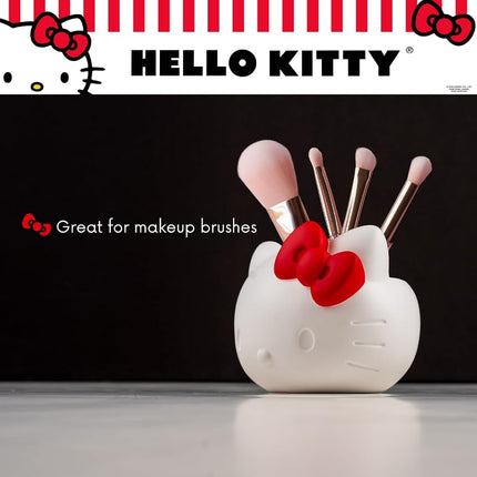 Collectibles Hello Kitty Toothbrush Holder - Makeup Brushes/Pens Tumbler, (Officially Licensed Product) by Franco