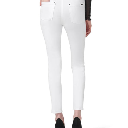 HUE Women's Ultra Soft High Waist Denim Leggings Pants, White, XS