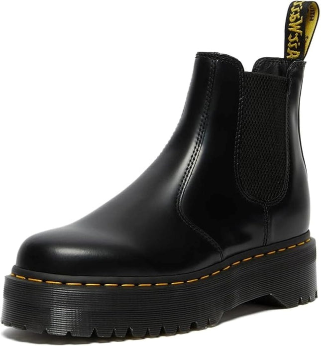 Dr. Martens mens Chelsea BootsVegan 2976, Black, 1