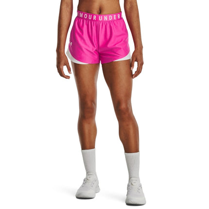 Under Armour Womens Play Up 3.0 Shorts, Rebel Pink
