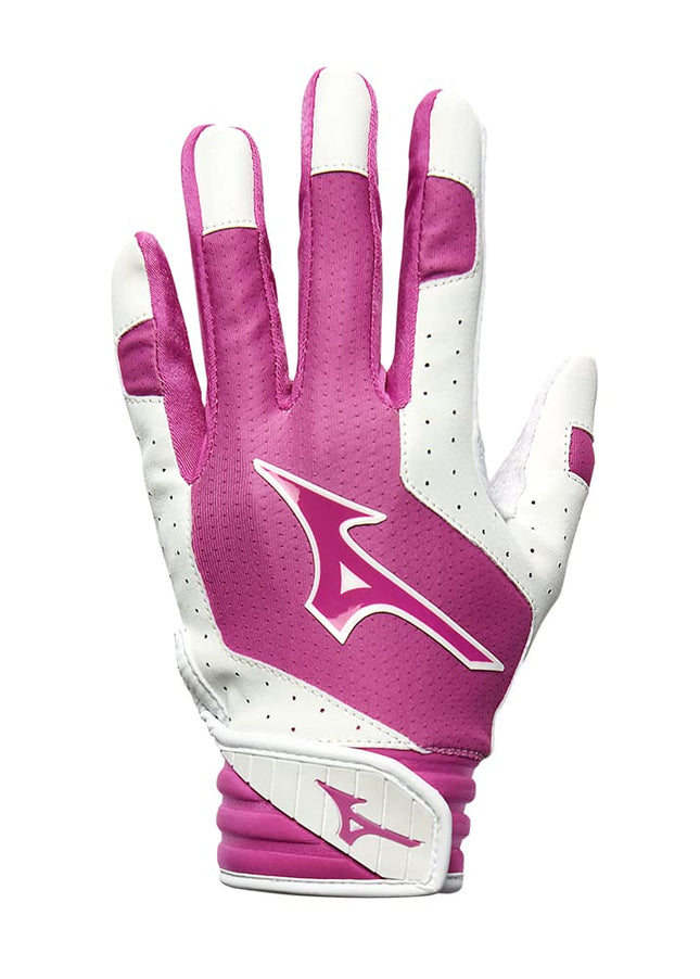 Mizuno Finch Youth Softball Padded Batting Glove, 