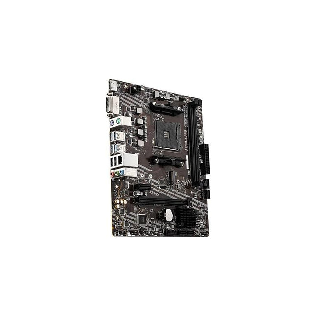 MSI A520M-A PRO Gaming Motherboard (AMD Ryzen 5000, AM4, DDR4, PCIe 3.0, SATA 6Gb/s, M.2, USB 3.2 Gen 1, DVI/HDMI, Micro-ATX)