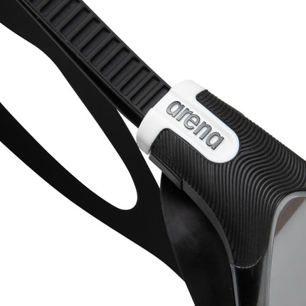 ARENA The One Plus Mirror, Unisex Swimming Goggles, Large Mirrored Lenses, Anti-UV, Self-Adjusting Nose Bridge, Adjustable Slit Strap, Orbit-Proof Seals, Anti-Fog Technology
