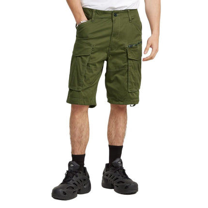 G-STAR Men's Rovic Zip Relaxed Shorts, Green (sage