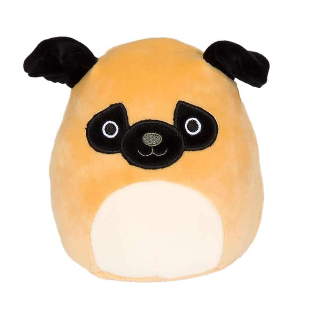 Squishmallow 8" Pug Dog - Ultrasoft Stuffed Animal Plush Toy, Multicolor