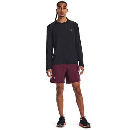 Under Armour Mens Launch 7 Shorts Maroon S
