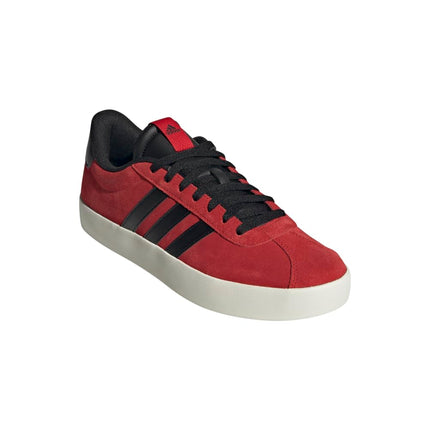 adidas Men's Vl Court 3.0 Sneaker, Better Scarlet/Black/Off White, 6.5 UK