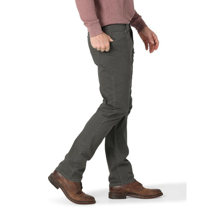 Wrangler Authentics Men's Slim Fit Straight Leg Jean, Anthracite, 34W x 30L