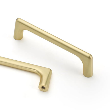 Asidrama 10 Pack 3.75 Inch(96mm) Brushed Gold Cabi