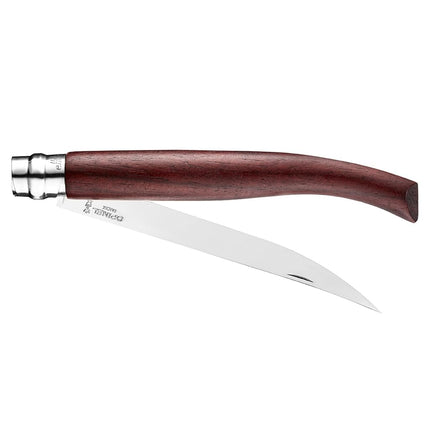 Opinel Effile No15 Stainless Steel Slim Folding Knife Padouk Handle - Box