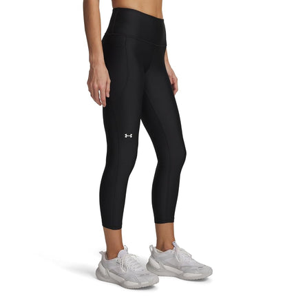 Under Armour Tech Hi Ankle Leg - Leggings - Bottoms - Black/White - Size: LG
