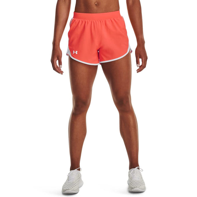Under Armour Womens Fly by 2.0 Shorts Orange XS