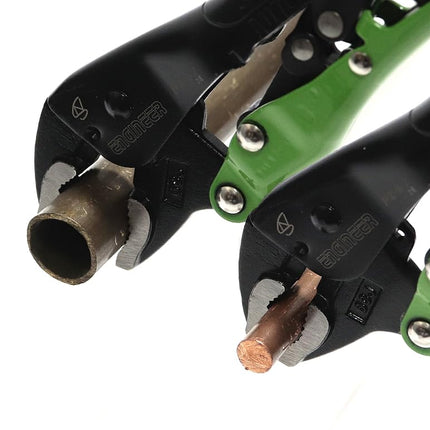 ENGINEER PZ-67 Auto Locking Pliers with Screw Remover, Screw Saurus VP-4 Crushed/Rusted Screw Remover For φ0.1-0.37 inches (3-9.5 mm)