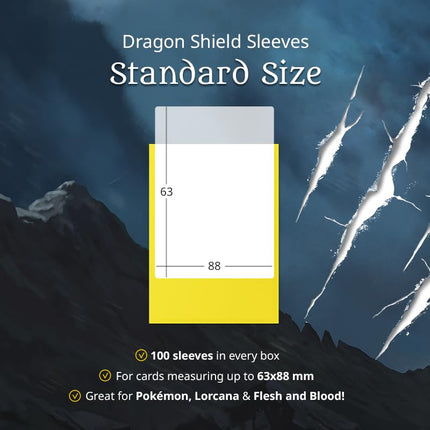 Dragon Shield | Standard Size Card Matte Sleeves | 100 CT - Smooth & Tough Premium TCG Sleeves | Compatible with Pokemon, Flesh & Blood, One Piece & Magic the Gathering | Forest Green