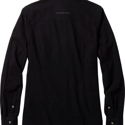 Legendary Whitetails Women's Cottage Escape Flannel Shirt, Black, XXL