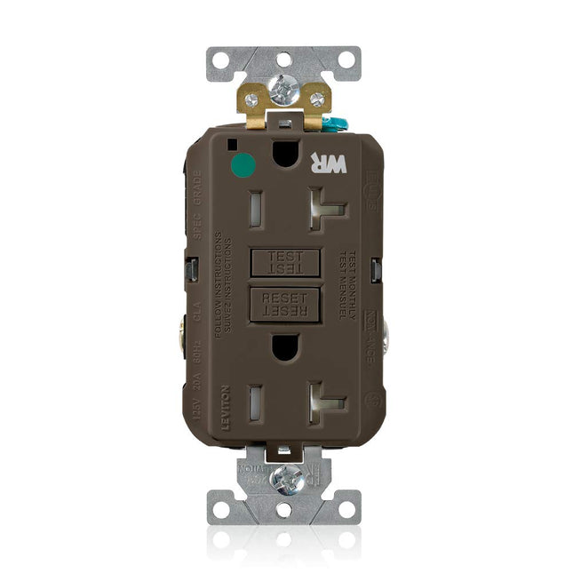 Leviton GFWT2-HG 20A-125V Extra-Heavy Duty Hospita