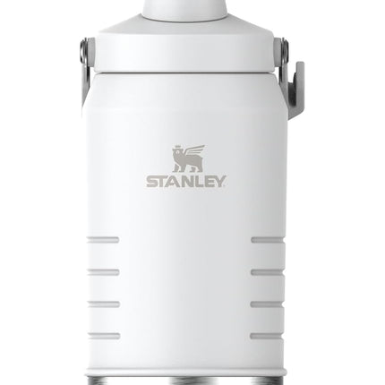Stanley IceFlow Quick Flow Jug with Handle, 1.8L Angled Spout Lid, Leakproof Travel and Sports Jug with Handle, Insulated Stainless Steel, BPA Free, Frost 2.0