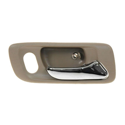 TRQ Beige Front Interior Door Handle Pair Set for Accord 4 Door