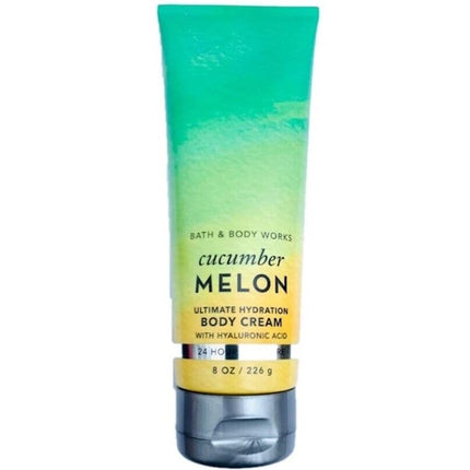 Bath & Body Works Ultimate Hydration Cucumber & Melon Moisturising Body Cream for Women, 225ml (Cucumber & Melon)