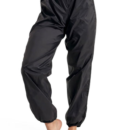 Capezio Women's Rip Stop Pant, Black, XS