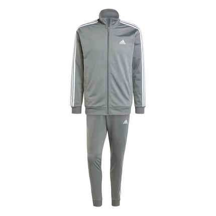adidas mens Basic 3-stripes Tricot Track Suit, Grey, M Tall
