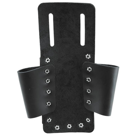 Klein Tools 5119 Tool Pouch, Multi Tool Holder with 4 Pockets and Knife Holder is Great for Electrician Gifts