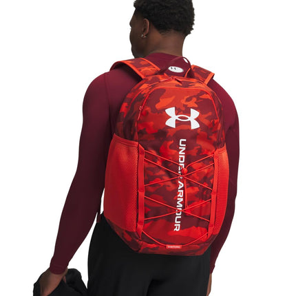 Under Armour Hustle Sport 6.0 Backpack, (706) Anthem Red / Cardinal / White, One size, Hustle Sport 6.0 Backpack